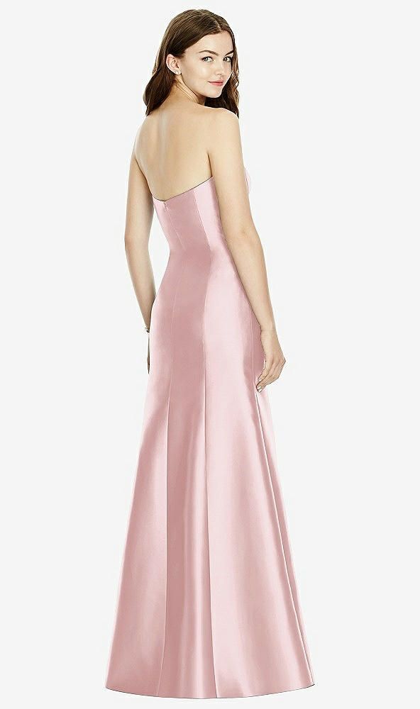 Back View - Ballet Pink Bella Bridesmaids Dress BB104