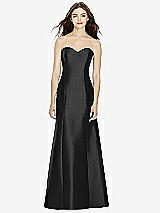 Front View Thumbnail - Black Bella Bridesmaids Dress BB104
