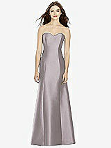 Front View Thumbnail - Cashmere Gray Bella Bridesmaids Dress BB104