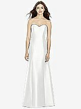 Front View Thumbnail - White Bella Bridesmaids Dress BB104