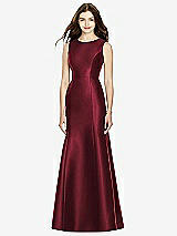 Rear View Thumbnail - Cabernet Bella Bridesmaids Dress BB106