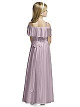 Rear View Thumbnail - Lilac Dusk Flower Girl Dress FL4053