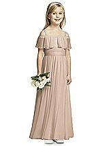 Front View Thumbnail - Topaz Flower Girl Dress FL4053