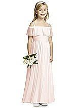 Front View Thumbnail - Blush Flower Girl Dress FL4053