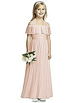 Front View Thumbnail - Cameo Flower Girl Dress FL4053