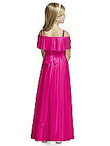 Rear View Thumbnail - Think Pink Flower Girl Dress FL4053