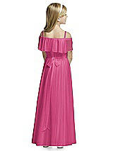 Rear View Thumbnail - Tea Rose Flower Girl Dress FL4053