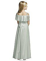Rear View Thumbnail - Willow Green Flower Girl Dress FL4053