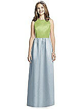 Front View Thumbnail - Mist & Mojito Dessy Collection Junior Bridesmaid Dress JR536