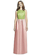 Front View Thumbnail - Rose & Mojito Dessy Collection Junior Bridesmaid Dress JR536