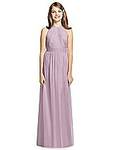 Front View Thumbnail - Suede Rose Dessy Collection Junior Bridesmaid Dress JR539