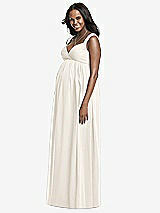 Front View Thumbnail - Ivory Dessy Collection Maternity Bridesmaid Dress M433