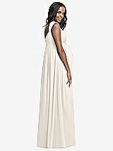 Rear View Thumbnail - Ivory Dessy Collection Maternity Bridesmaid Dress M433
