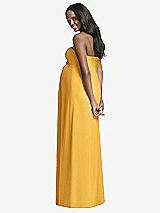 Rear View Thumbnail - NYC Yellow Dessy Collection Maternity Bridesmaid Dress M434