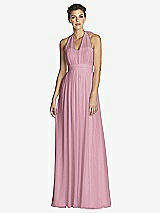 Front View Thumbnail - Dusty Pink After Six Bridesmaid Dress 6768