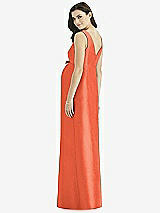 Rear View Thumbnail - Fiesta Alfred Sung Maternity Bridesmaid Dress Style M438