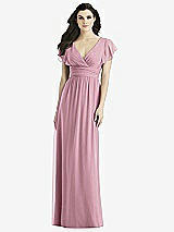 Front View Thumbnail - Dusty Pink Studio Design Bridesmaid Dress 4526