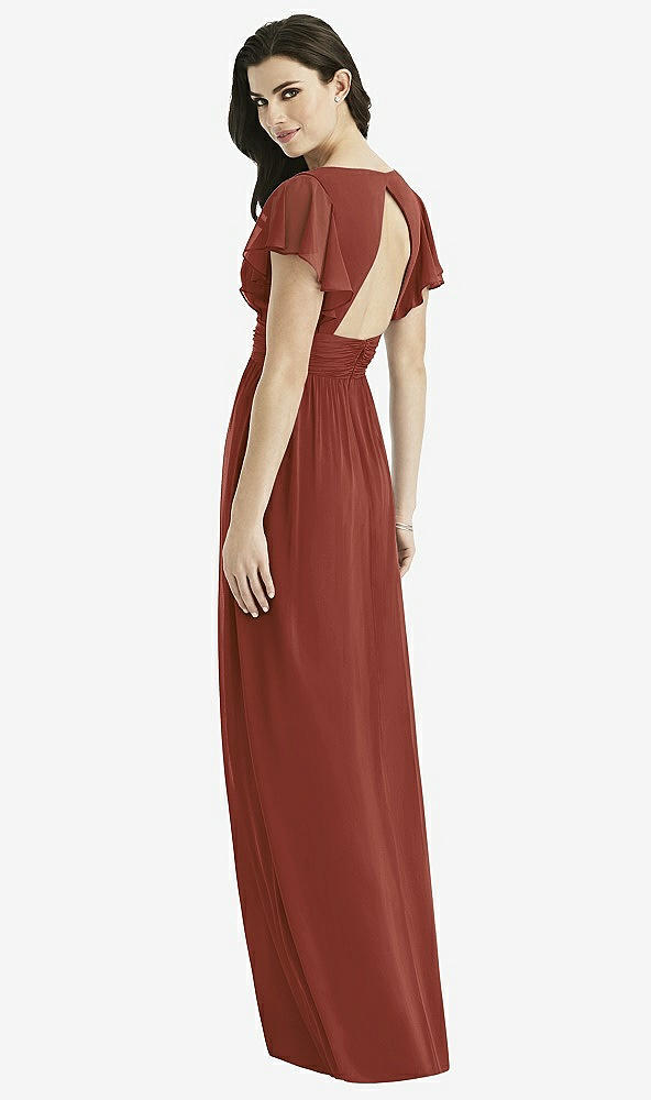 Back View - Auburn Moon Studio Design Bridesmaid Dress 4526