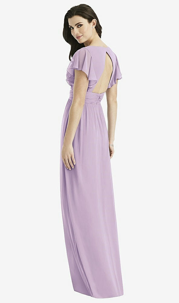 Back View - Pale Purple Studio Design Bridesmaid Dress 4526