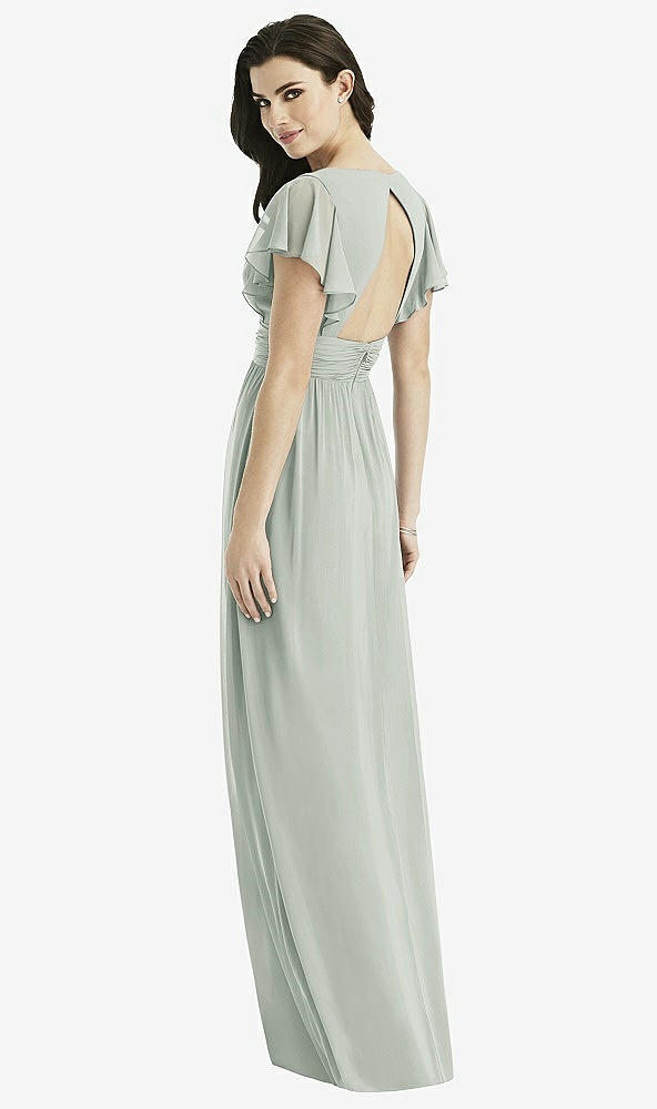 Back View - Willow Green Studio Design Bridesmaid Dress 4526