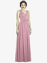 Front View Thumbnail - Dusty Pink Dessy Bridesmaid Dress 3005