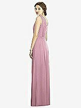 Rear View Thumbnail - Dusty Pink Dessy Bridesmaid Dress 3005