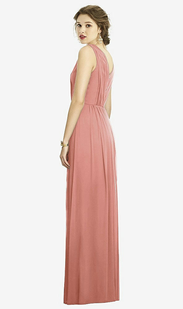 Back View - Desert Rose Dessy Bridesmaid Dress 3005