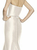 Rear View Thumbnail - Ivory Beaded Sash for Style D742