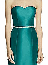 Front View Thumbnail - Jade Beaded Sash for Style D742