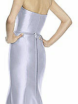 Rear View Thumbnail - Silver Dove Beaded Sash for Style D742