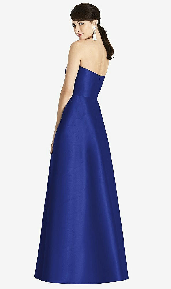 Back View - Cobalt Blue Alfred Sung Style D749