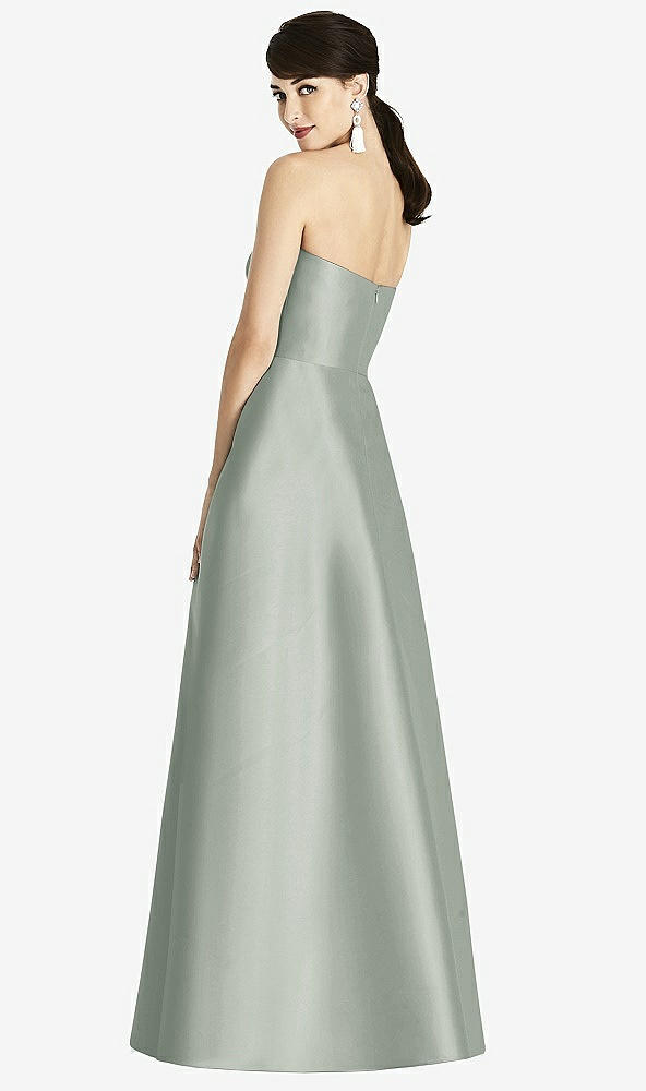 Back View - Willow Green Alfred Sung Style D749