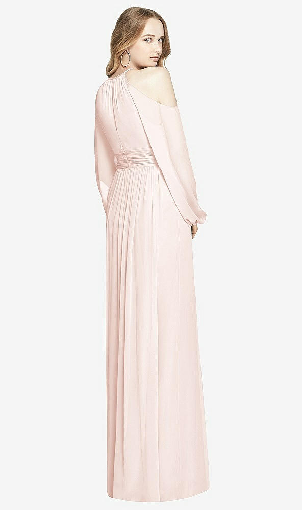 Back View - Blush Dessy Bridesmaid Dress 3018