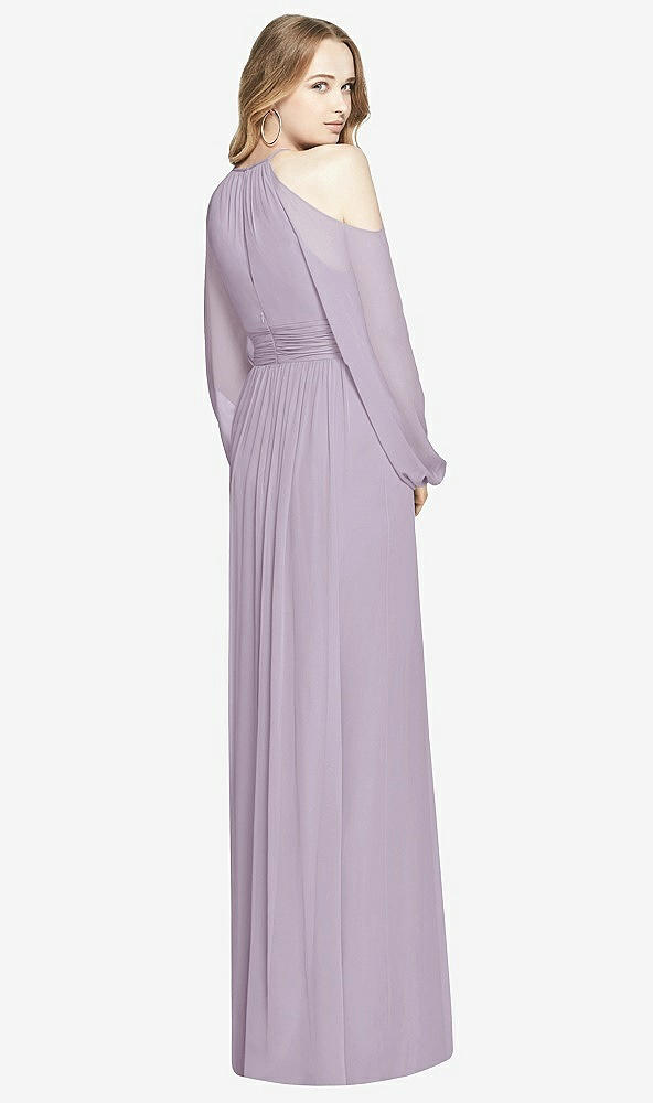 Back View - Lilac Haze Dessy Bridesmaid Dress 3018