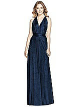 Alt View 1 Thumbnail - Midnight Navy Soho Metallic Twist Dress