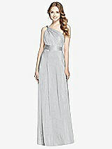 Front View Thumbnail - Silver Soho Metallic Twist Dress