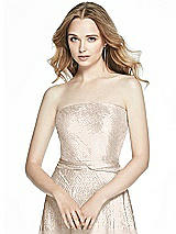 Front View Thumbnail - Rose Gold Soho Metallic Bandeau