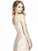 Rear View Thumbnail - Rose Gold Soho Metallic Bandeau