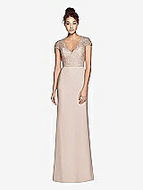 Front View Thumbnail - Cameo Dessy Bridesmaid Dress 3023