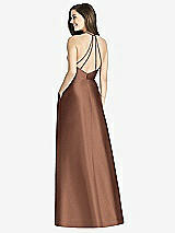 Front View Thumbnail - Cognac Bella Bridesmaids Dress BB115