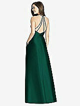 Front View Thumbnail - Hunter Green Bella Bridesmaids Dress BB115