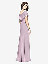Rear View Thumbnail - Suede Rose Bella Bridesmaids Dress BB120