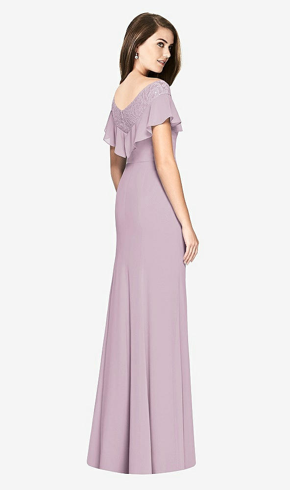 Back View - Suede Rose Bella Bridesmaids Dress BB120
