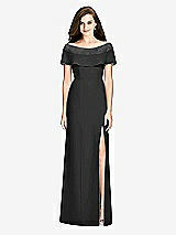 Front View Thumbnail - Black Bella Bridesmaids Dress BB120