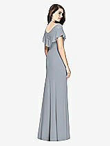 Rear View Thumbnail - Platinum Bella Bridesmaids Dress BB120