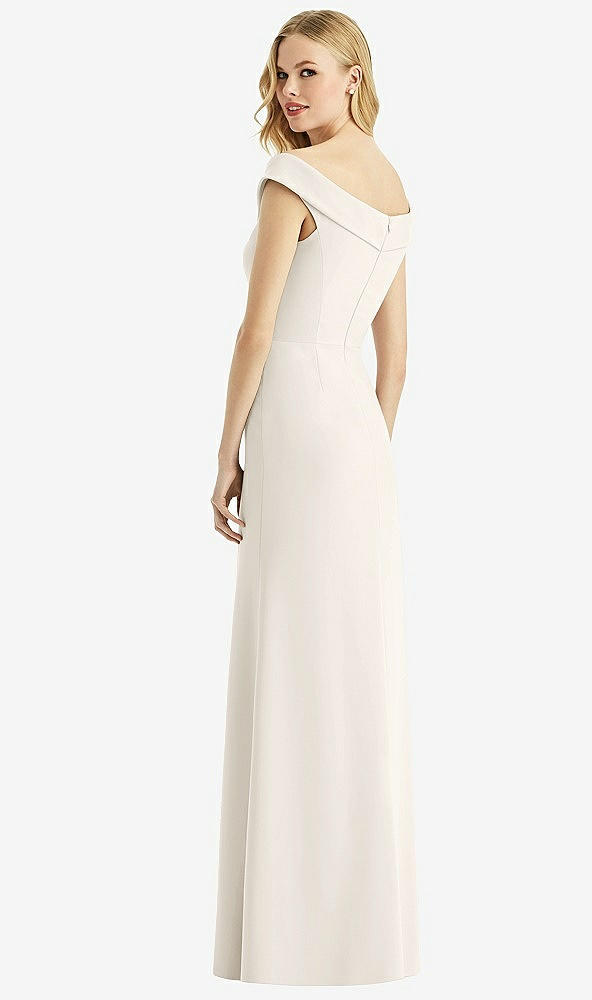 Back View - Ivory Bella Bridesmaids Dress BB112