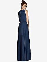 Rear View Thumbnail - Midnight Navy Dessy Bridesmaid Dress 3006