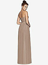 Rear View Thumbnail - Topaz Dessy Bridesmaid Dress 3007