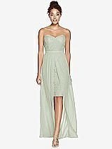 Front View Thumbnail - Celadon Dessy Bridesmaid Dress 3007