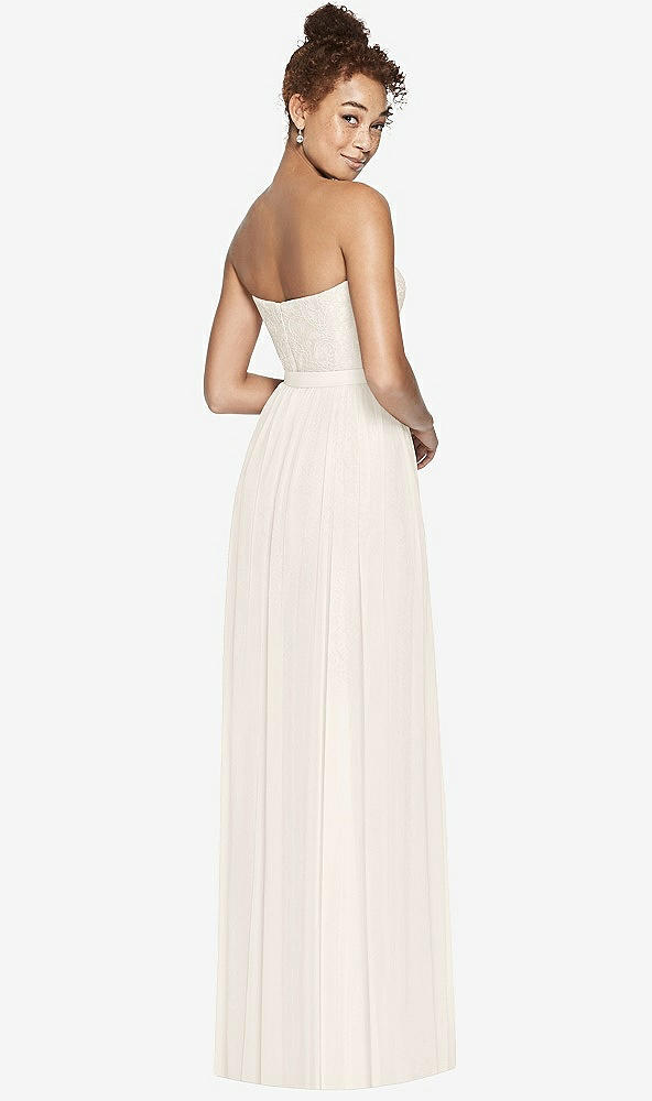 Back View - Ivory Dessy Bridesmaid Dress 3007